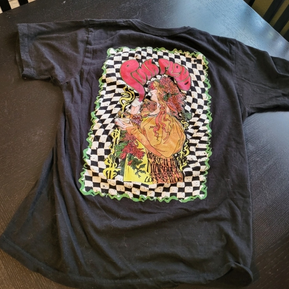 Pink Floyd Black Graphic T-Shirt